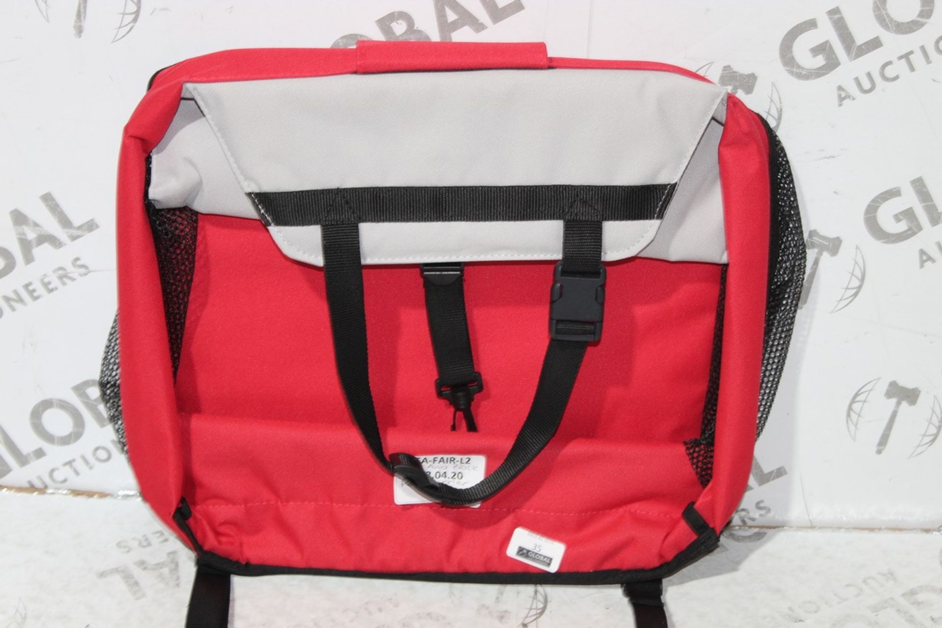 Boxed Red And Black Pet Carrier RRP £115 (18801) (APPRAISALS AVAILABLE UPON REQUEST) (PICTURES FOR
