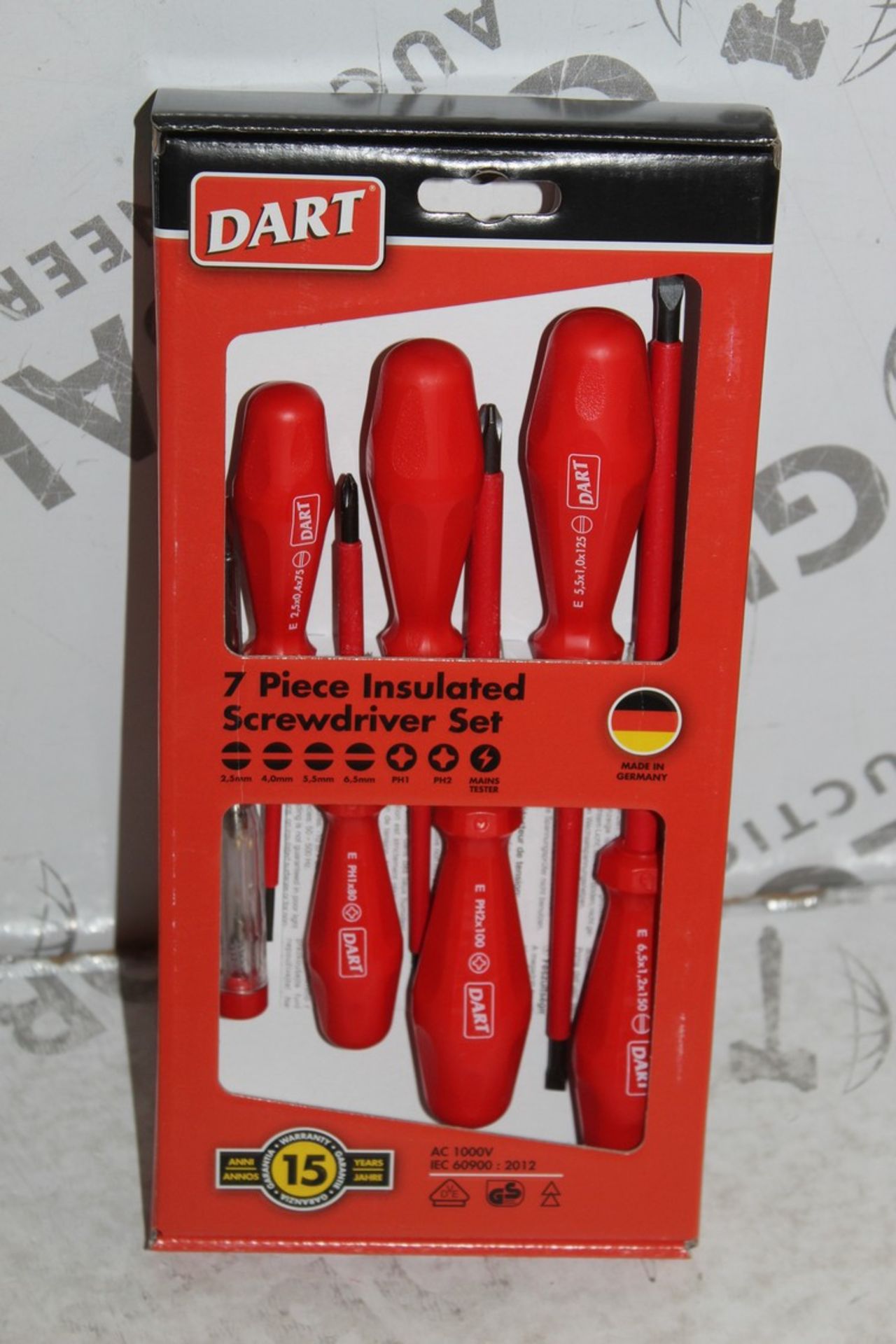 7 Piece Screw Driver Sets RRP £35 Each (Pictures Are For Illustration Purposes Only) (Appraisals