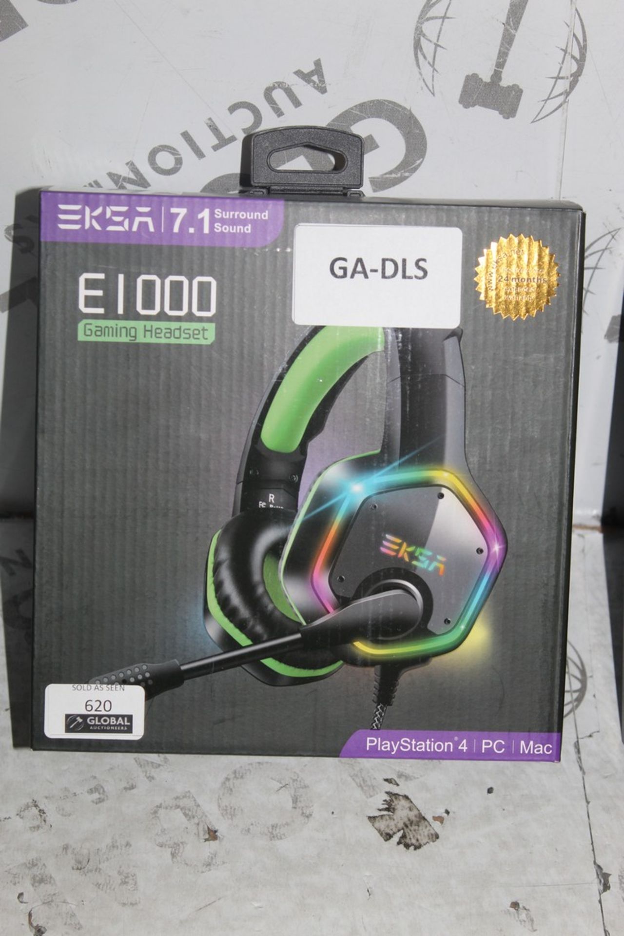 Boxed EKSAE1000 Gaming Head Sets RRP £60 (Pictures Are For Illustration Purposes Only) (Appraisals