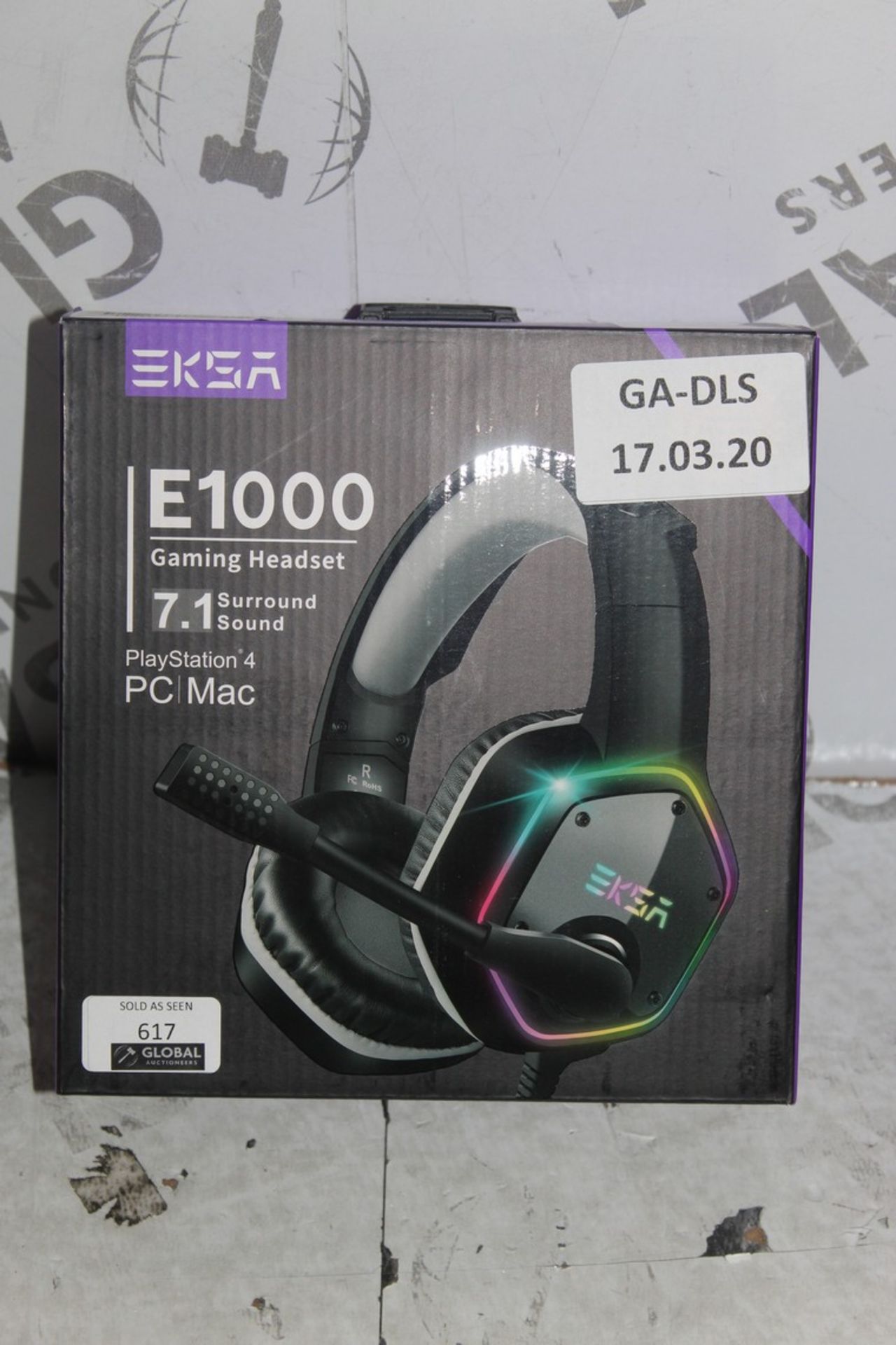 Boxed EKSAE1000 Gaming Head Sets RRP £60 (Pictures Are For Illustration Purposes Only) (Appraisals