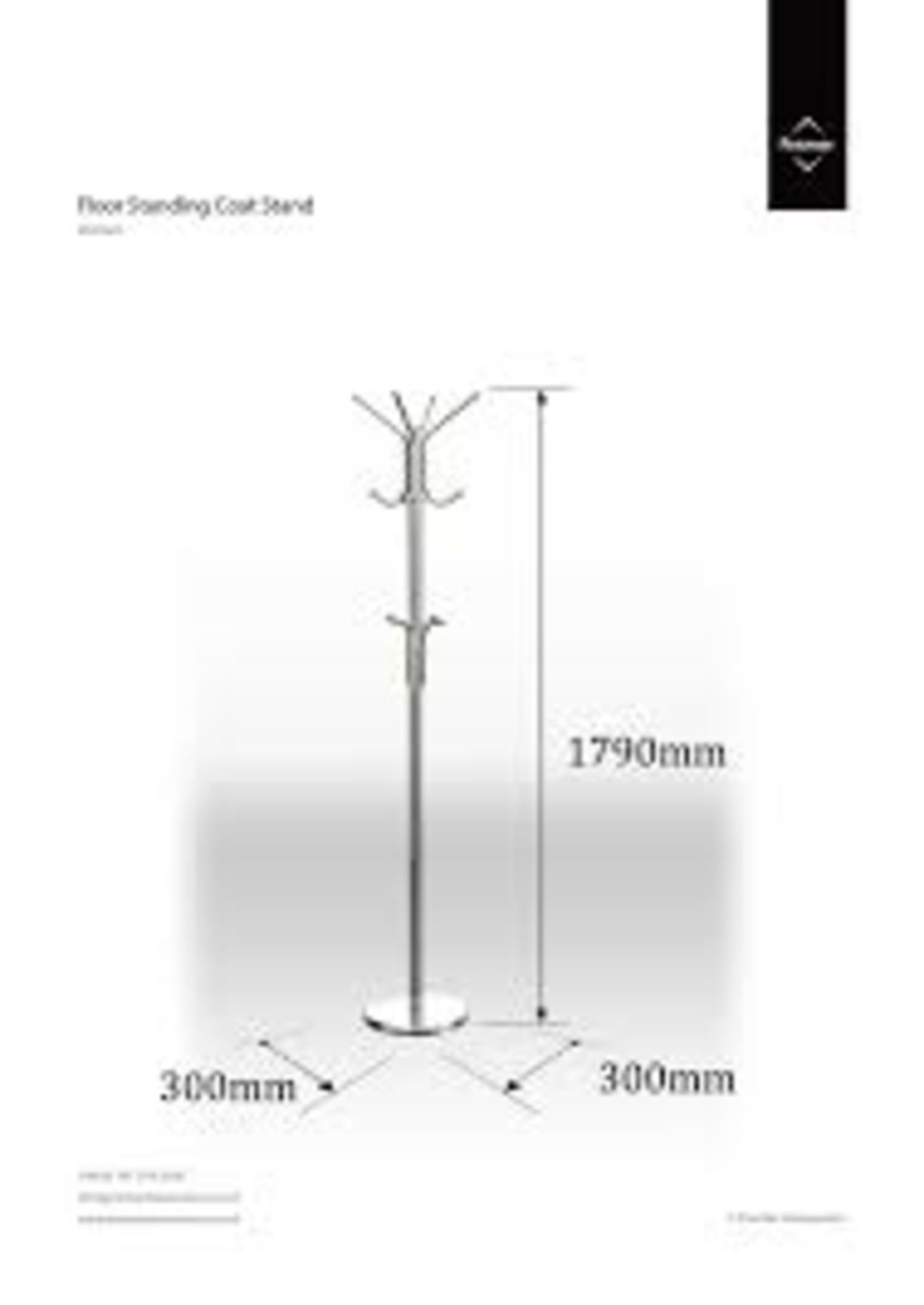 Boxed Premier Coat Stands RRP £55 Each (Pictures Are For Illustration Purposes Only) (Appraisals