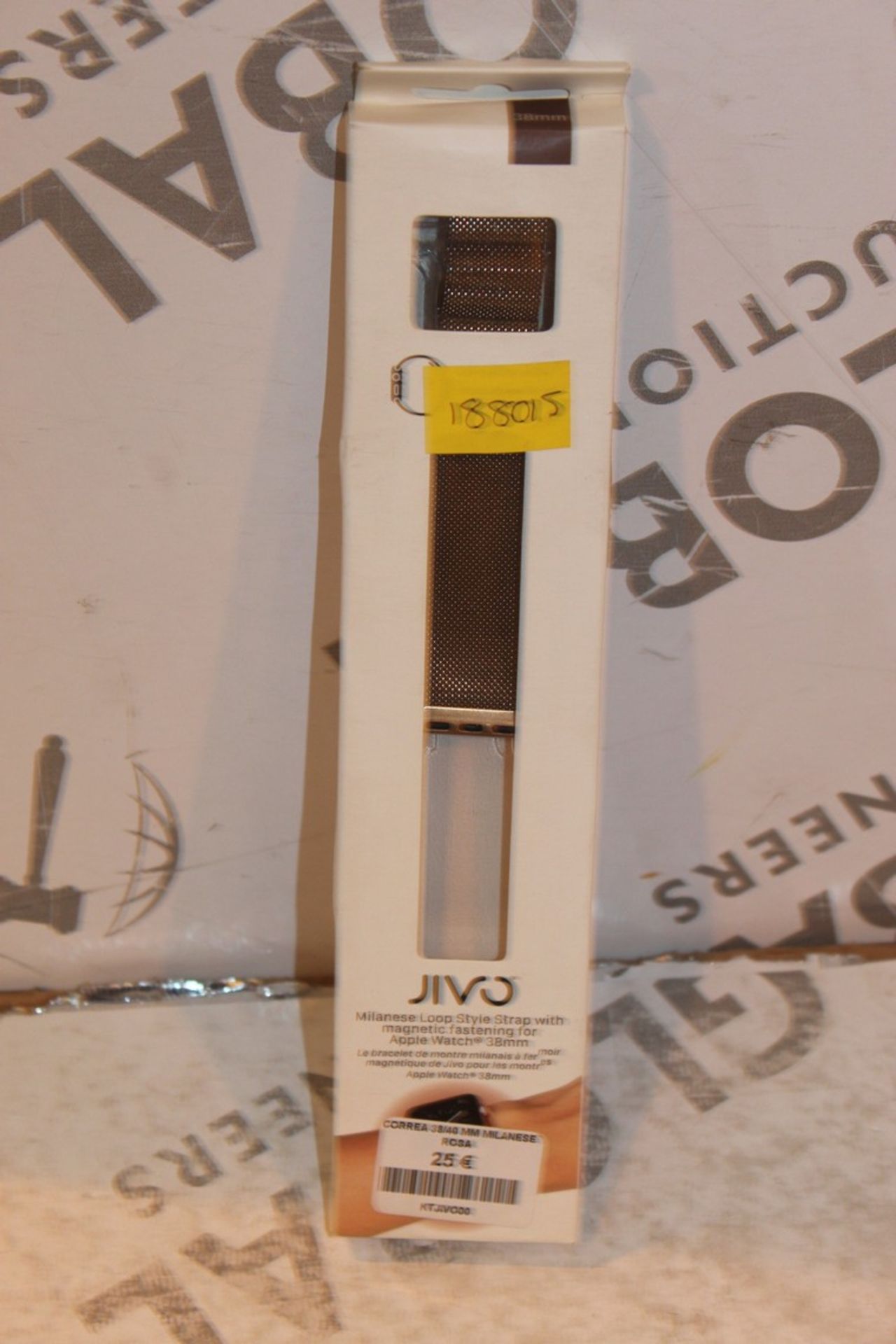 Lot To Contain 8 Jivo Metal Bracelet Wrist Watch Straps RRP £160 (Appraisals Available Upon