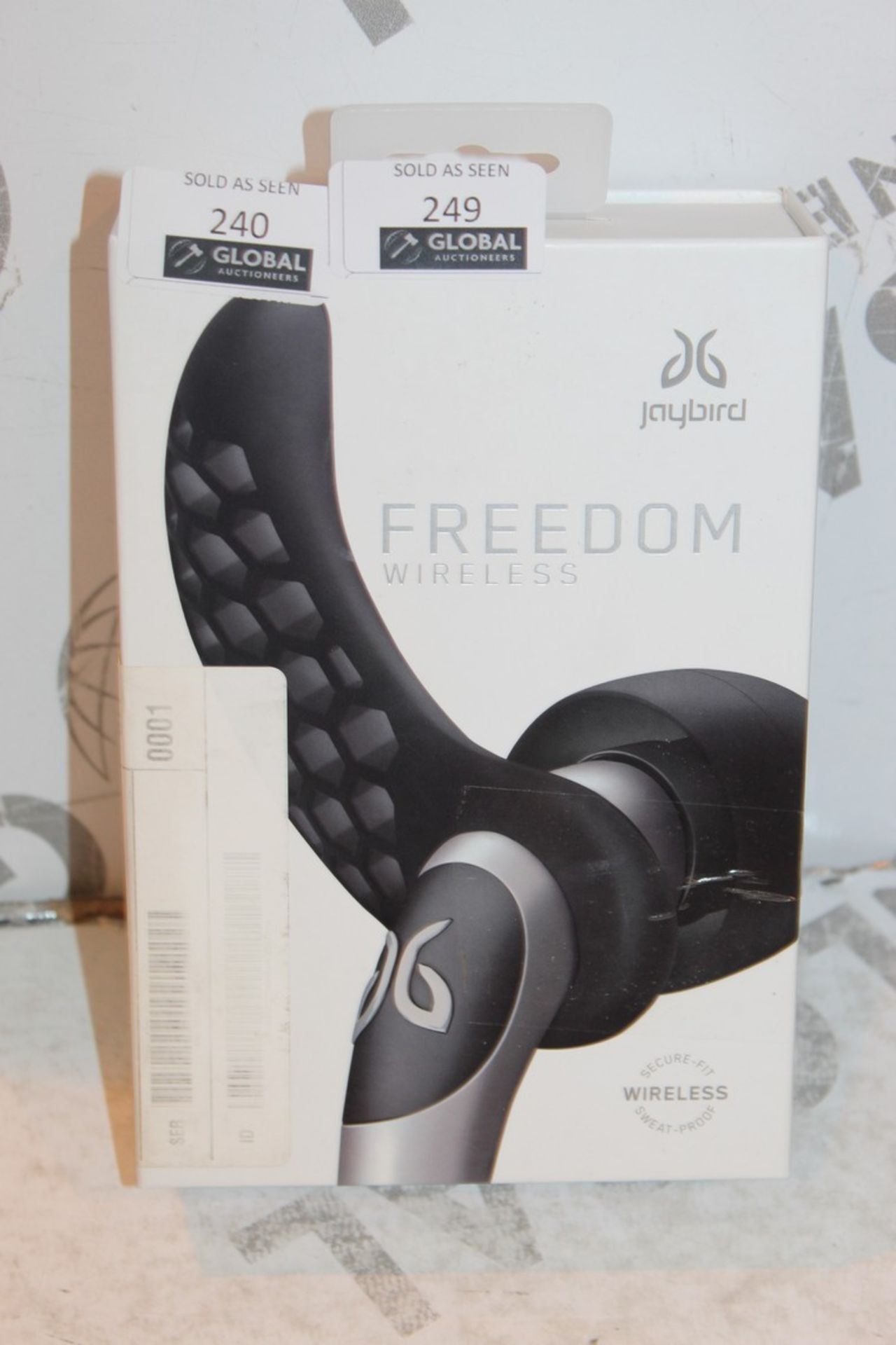 Boxed Pair JayBird Freedom Wireless Sweat Proof Ear Phones RRP £170 (Pictures Are For Illustration