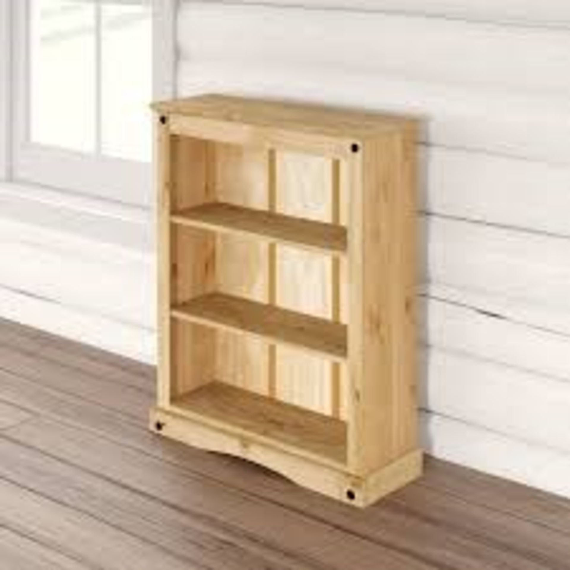 Boxed Alpen Home Dean Bookcase RRP £100 (18180) (Appraisals Available Upon Request)(Pictures Are For