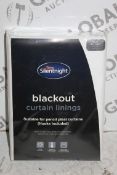 Brand New & Sealed Pairs Silent Night 90 x 90" Blackout Curtain Lining RRP £150 (Pictures For