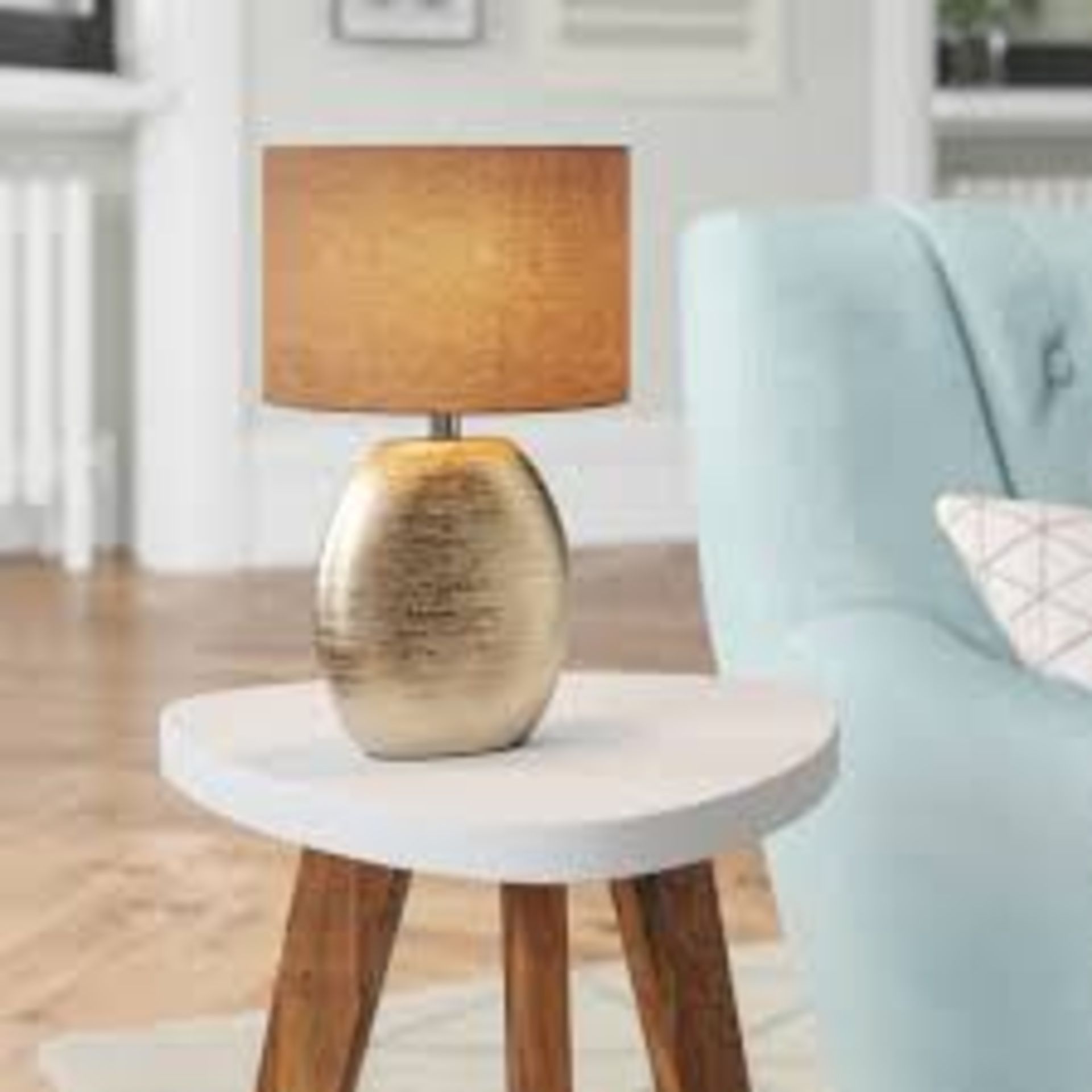 Boxed Mini Sun Bodden 29cm Table Lamps RRP £65 (18801) (Pictures Are For Illustration Purposes Only)
