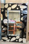 Boxed 120 x 80cm 16TM202-03 Designer Mirror RRP £500 (Pictures Are For Illustration Purposes