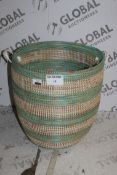 Wicker Lidded Laundry Basket RRP £80 (Pictures Are For Illustration Purposes Only) (Appraisals
