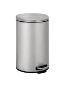 Boxed John Lewis & Partners 12 Litre Pedal Bin RRP £20 (NBW464089) (Pictures Are For Illustration