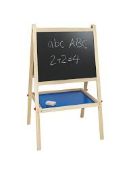 Boxed Magnetic Chalk Board & Easel RRP £50 (NBW616980) (Pictures Are For Illustration Purposes Only)