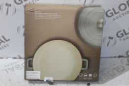 Boxed John Lewis & Partners Cast Iron 31cm Shallow Casserole Dish With Lid RRP £60 (NBW671969) (