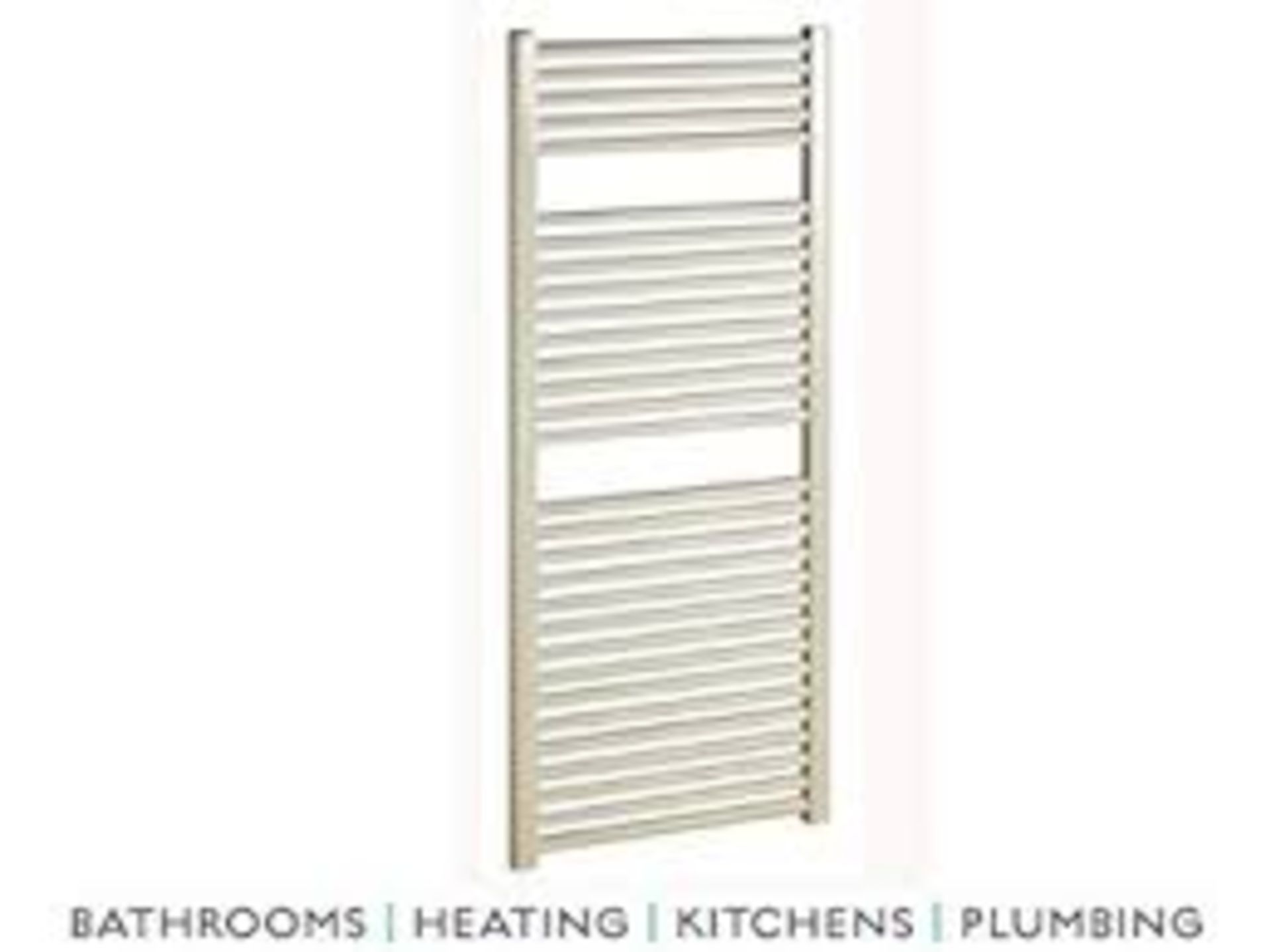 Boxed Stainless Steel Multi Rail Straight Towel Warmer RRP £60 (Pictures For Illustration Purposes