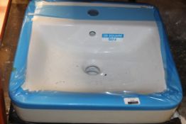 Boxed DS Square Roca Sink RRP £90 (Appraisals Available Upon Request)(Pictures For Illustration