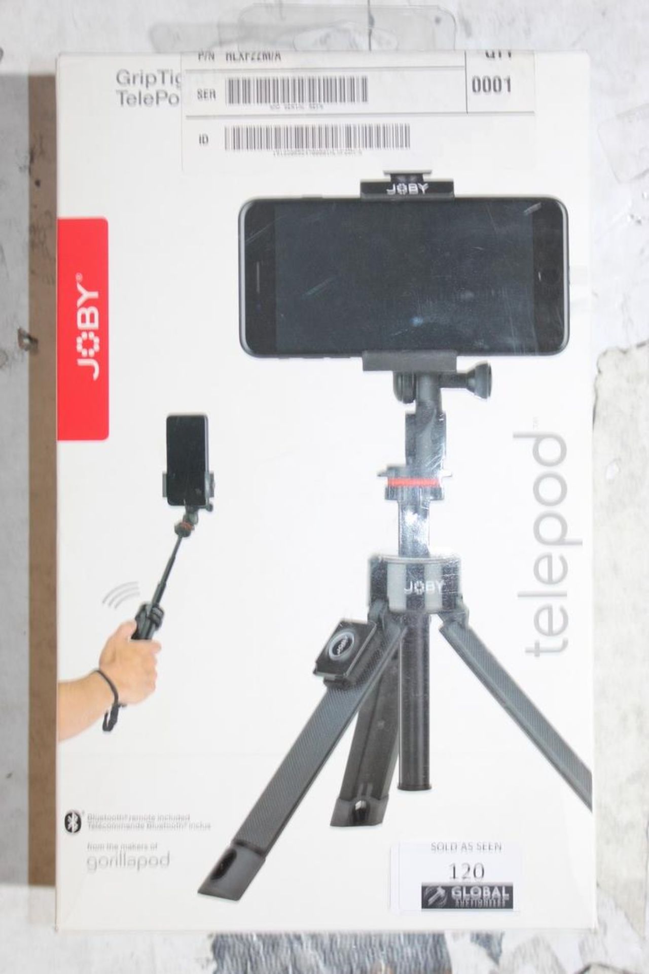 Boxed Joby Telepod Tripod RRP £100 (Pictures Are For Illustration Purposes Only) (Appraisals