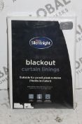 Lot To Contain Brand New Sealed Pairs Of Silent Night 46x72 Inch Blackout Curtain Linings RRP £68 (