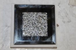 Box To Contain 36 Glass & Rhinestone Square Mirrored Effect Coasters RRP £252 (Pictures Are For