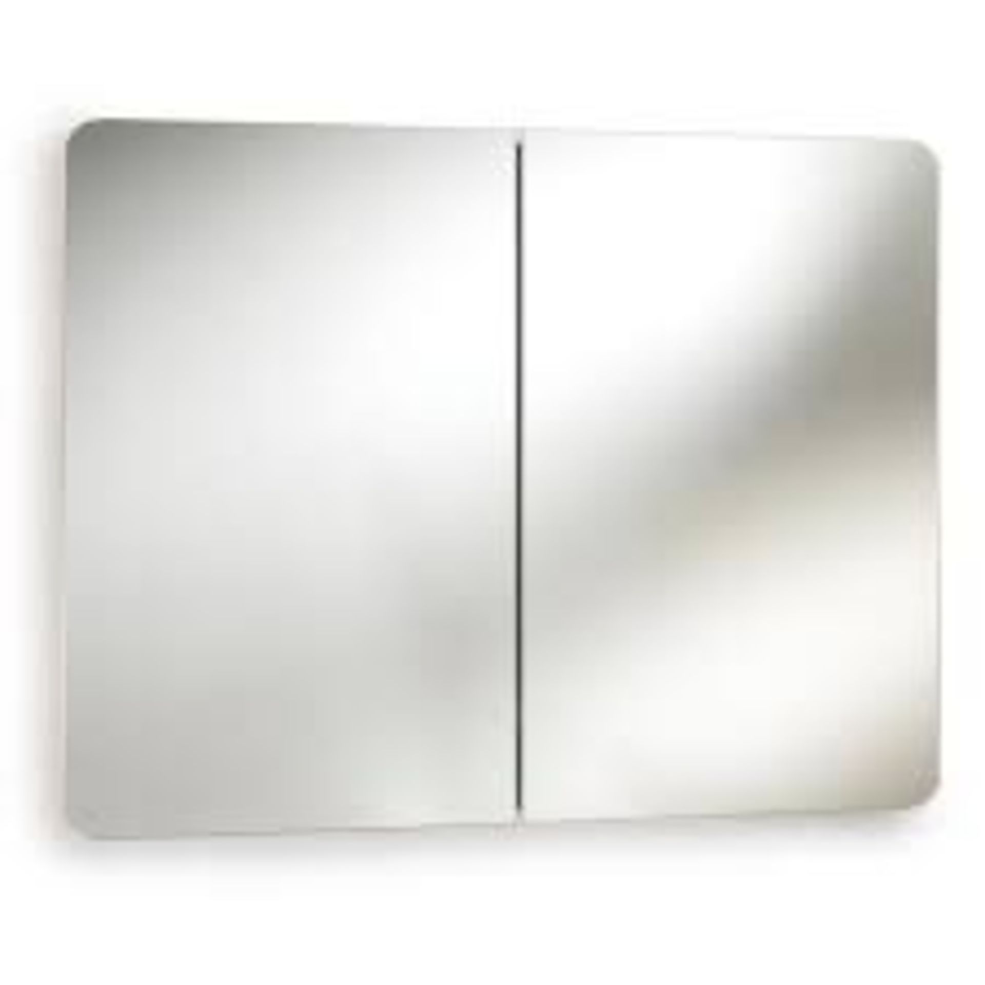 Boxed Austin 800 x 600 x120mm Mirrored Bathroom Cabinet RRP £150 (Pictures Are For Illustration