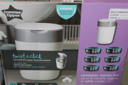 Boxed Tommee Tippee Twist & Click Advanced Nappy Disposable System RRP £40 (NBW509725) (Pictures Are