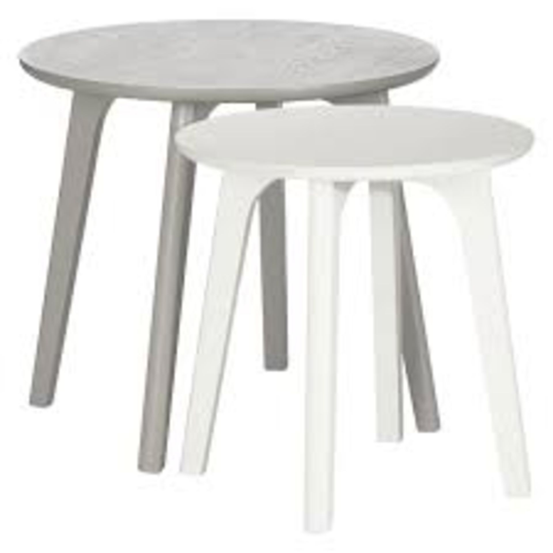 Boxed John Lewis & Partners Dillan House Nest Of 2 Tables RRP £90 (NBW634401) (Pictures Are For