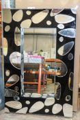 Boxed 120 x 80cm 16TM202-03 Designer Mirror RRP £500 (Pictures Are For Illustration Purposes