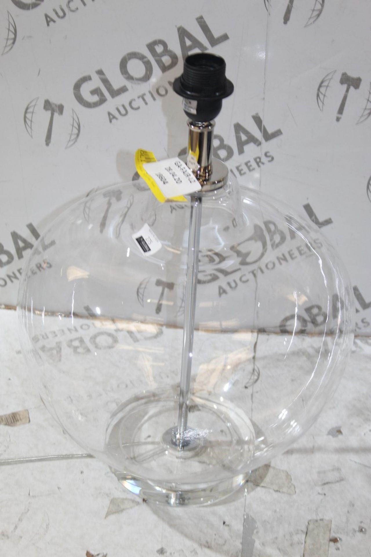 Boxed Large Glass Moffat Lamp Base RRP £100 (18604) (Untested Customer Returns)(Appraisals Available