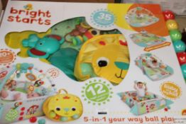 Boxed Bright Start 5 In 1 Your Way Ball Play Ball Pit RRP £80 (NBW649895) (Pictures Are For