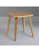 Boxed John Lewis & Partners Anton Side Table In Oak RRP £55 (NBW555489) (Pictures Are For