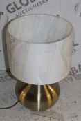 Antique Bronze Lighting Collection Touch Table Lamp RRP £40 (Pictures Are For Illustration