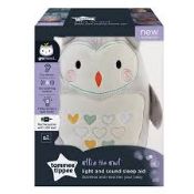 Boxed Tommee Tippee Ollie The Owl Light & Sound Sleeping Aid RRP £45 (MBW6285) (Pictures For