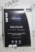 Brand New 90 x 90" Silent Night Blackout Curtain Liner RRP £150 (Pictures Are For Illustration