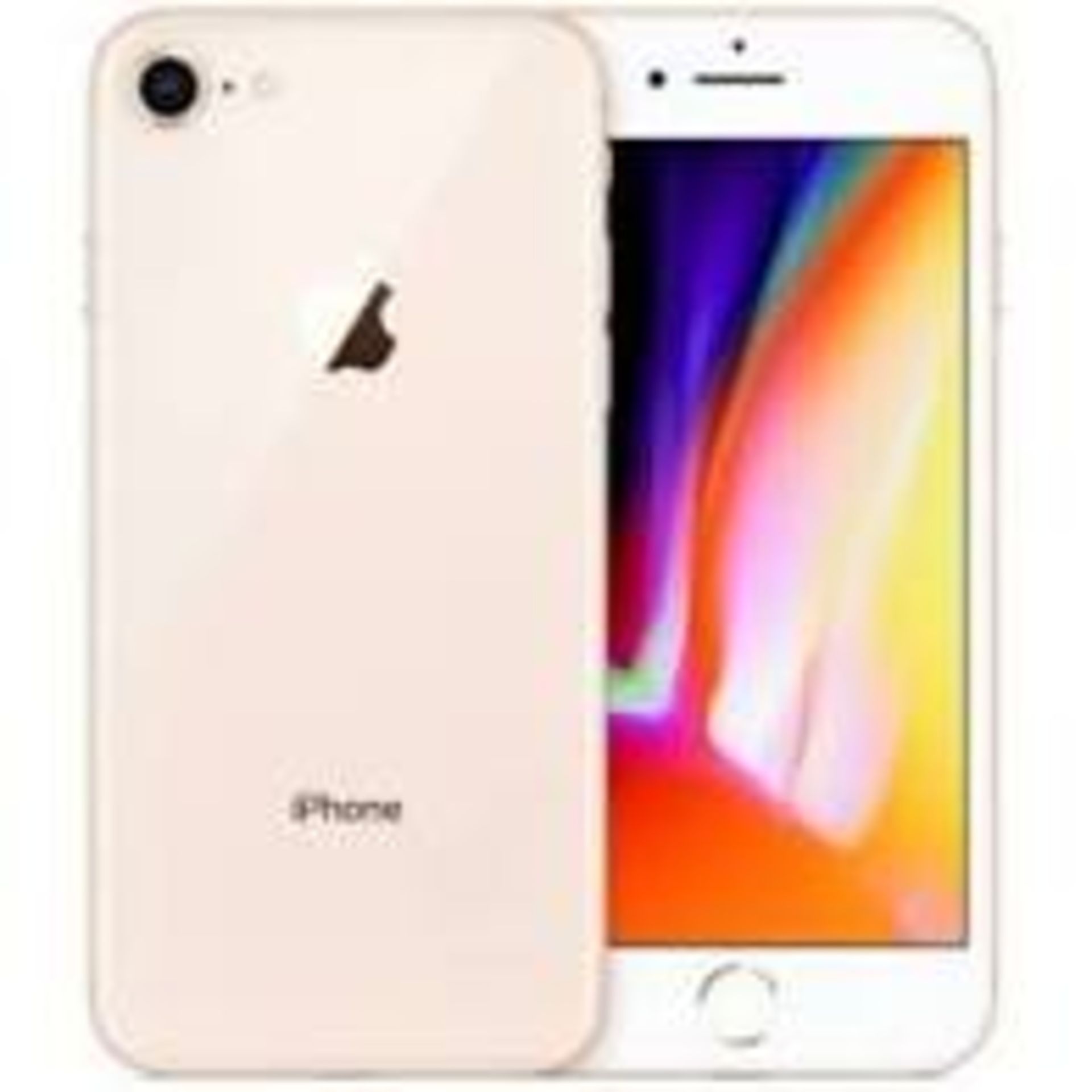 Apple iPhone 8 128GB Gold. RRP £480 - Grade A - Perfect Working Condition - (Fully refurbished and