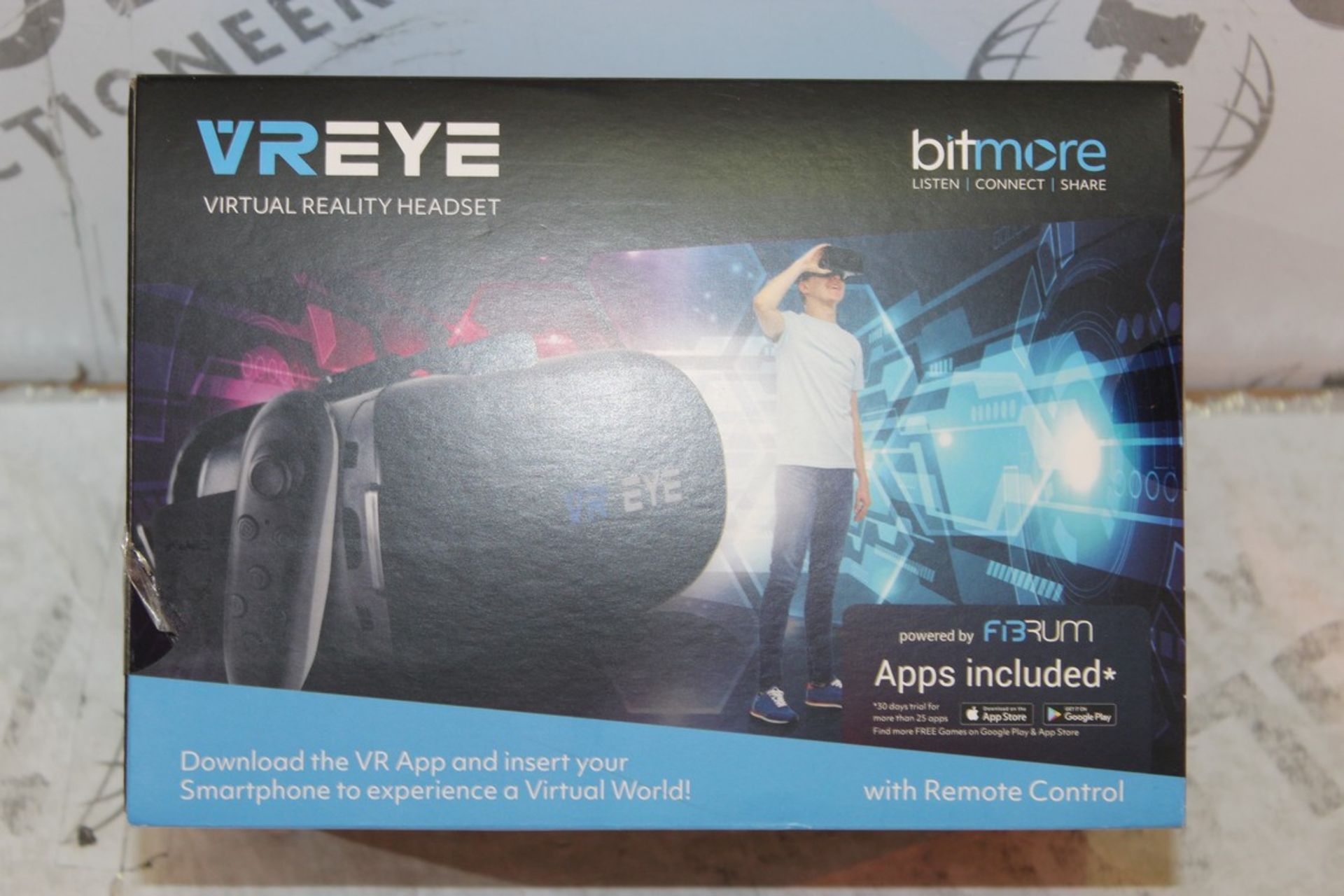 Boxed VYE Fit More Virtual Reality Headset RRP £75 (Pictures Are For Illustration Purposes Only) (