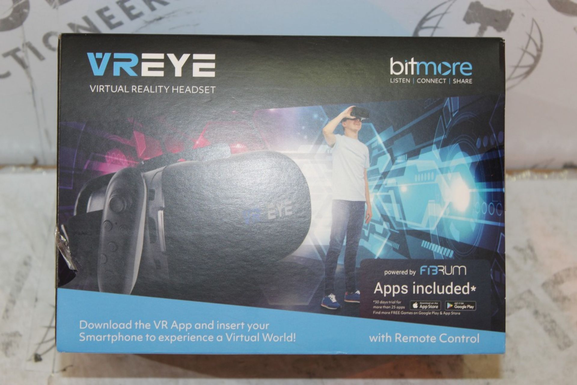 Boxed VYE Fit More Virtual Reality Headset RRP £75 (Pictures Are For Illustration Purposes Only) (
