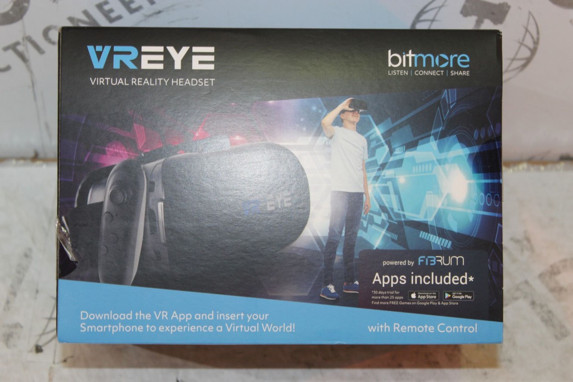 Boxed VYE Fit More Virtual Reality Headset RRP £75 (Pictures Are For Illustration Purposes Only) (