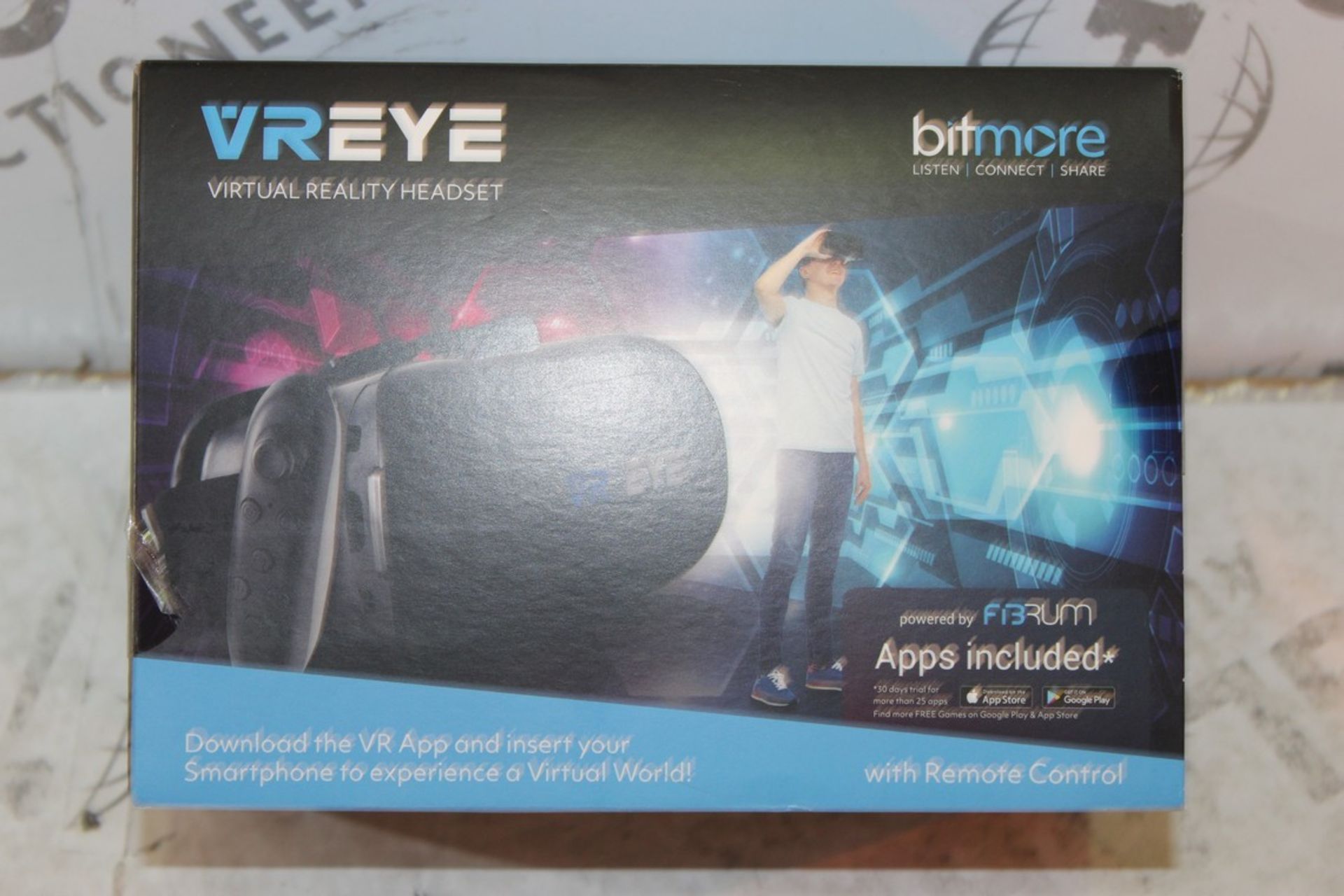 Boxed VYE Fit More Virtual Reality Headset RRP £75 (Pictures Are For Illustration Purposes Only) (