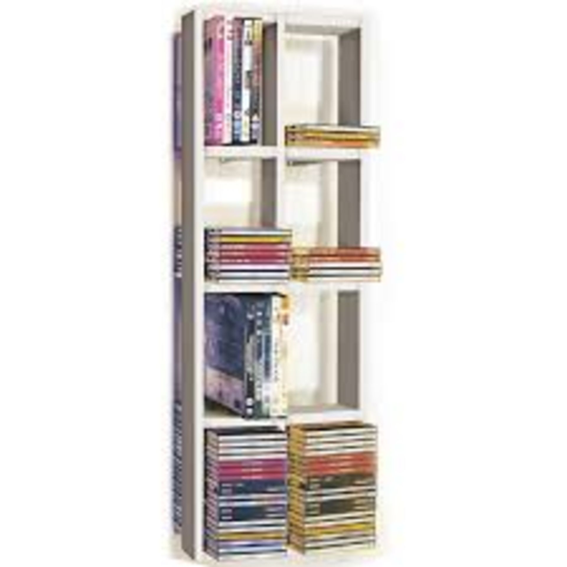 Multi Media Wall Mounted Storage Rack RRP £40 (18030) (Pictures Are For Illustration Purposes