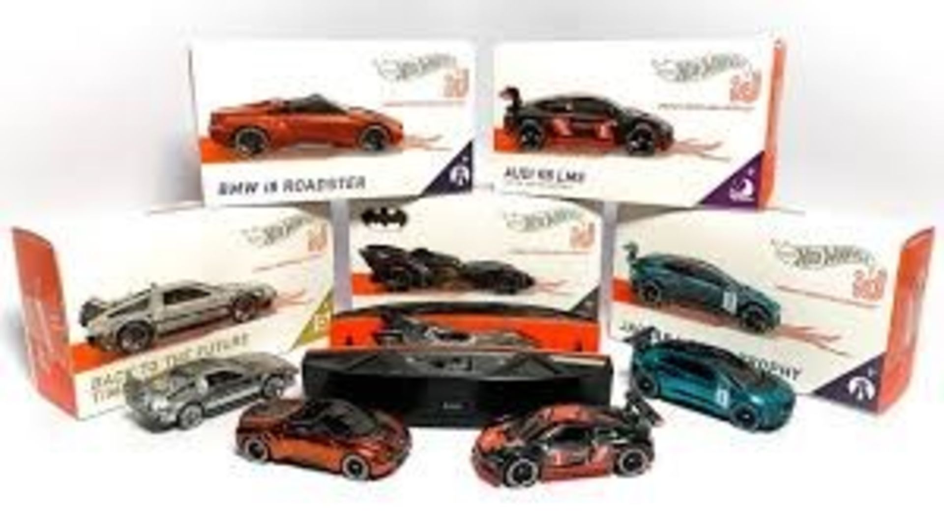 Brand New Assorted Hot Wheels ID Uniquely Identifiable Race Cars RRP £8 Each (Pictures Are For