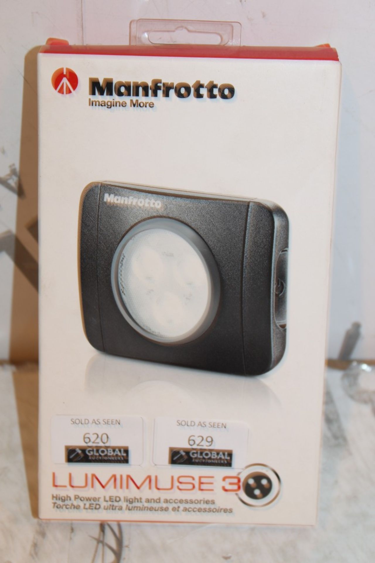 Boxed Manfrotto Luminuse 3 Action Light RRP £80 (Untested Customer Returns)(Pictures Are For