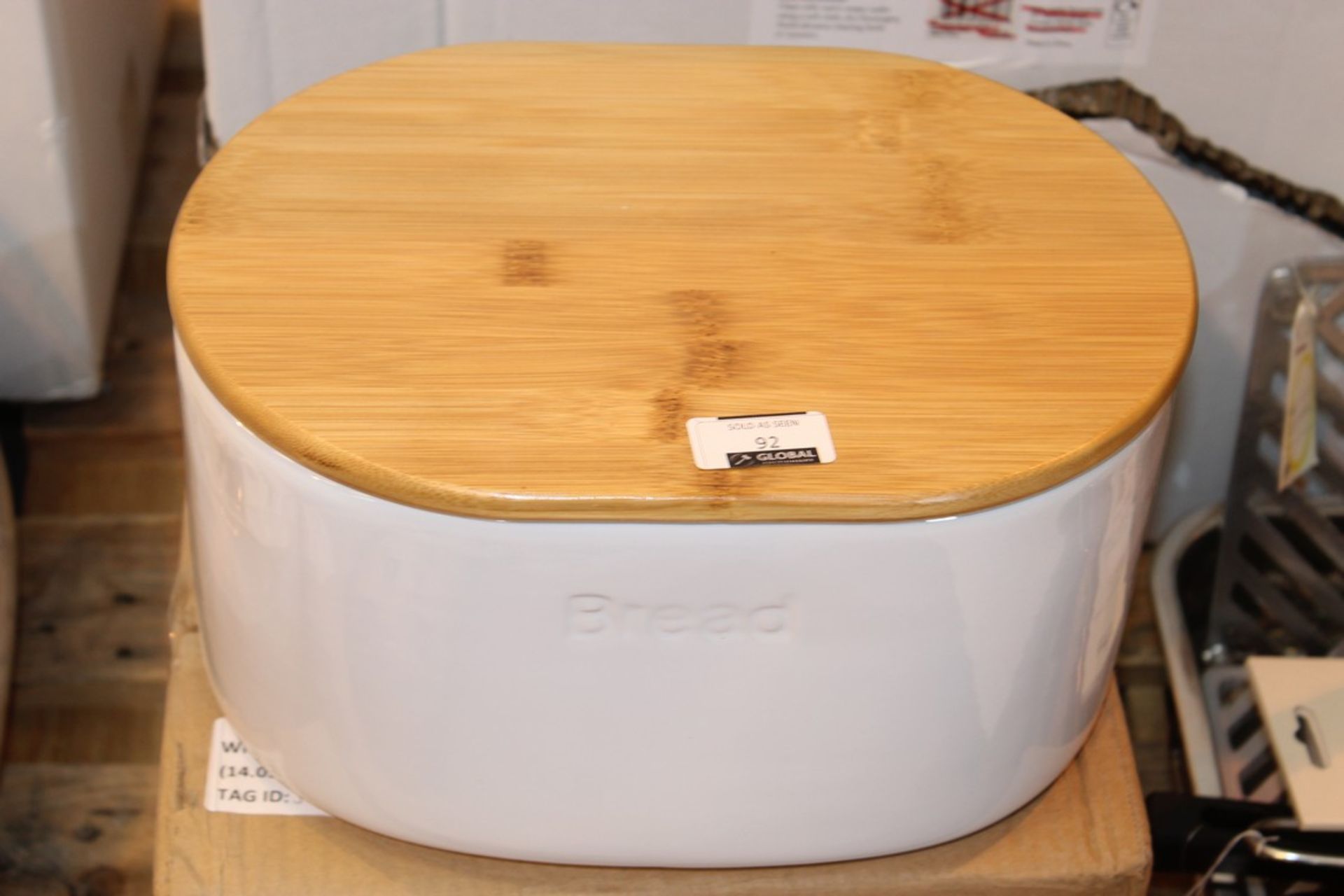 John Lewis Bread Bin RRP £65 (JCK489079) (Pictures Are For Illustration Purposes Only)(Appraisals