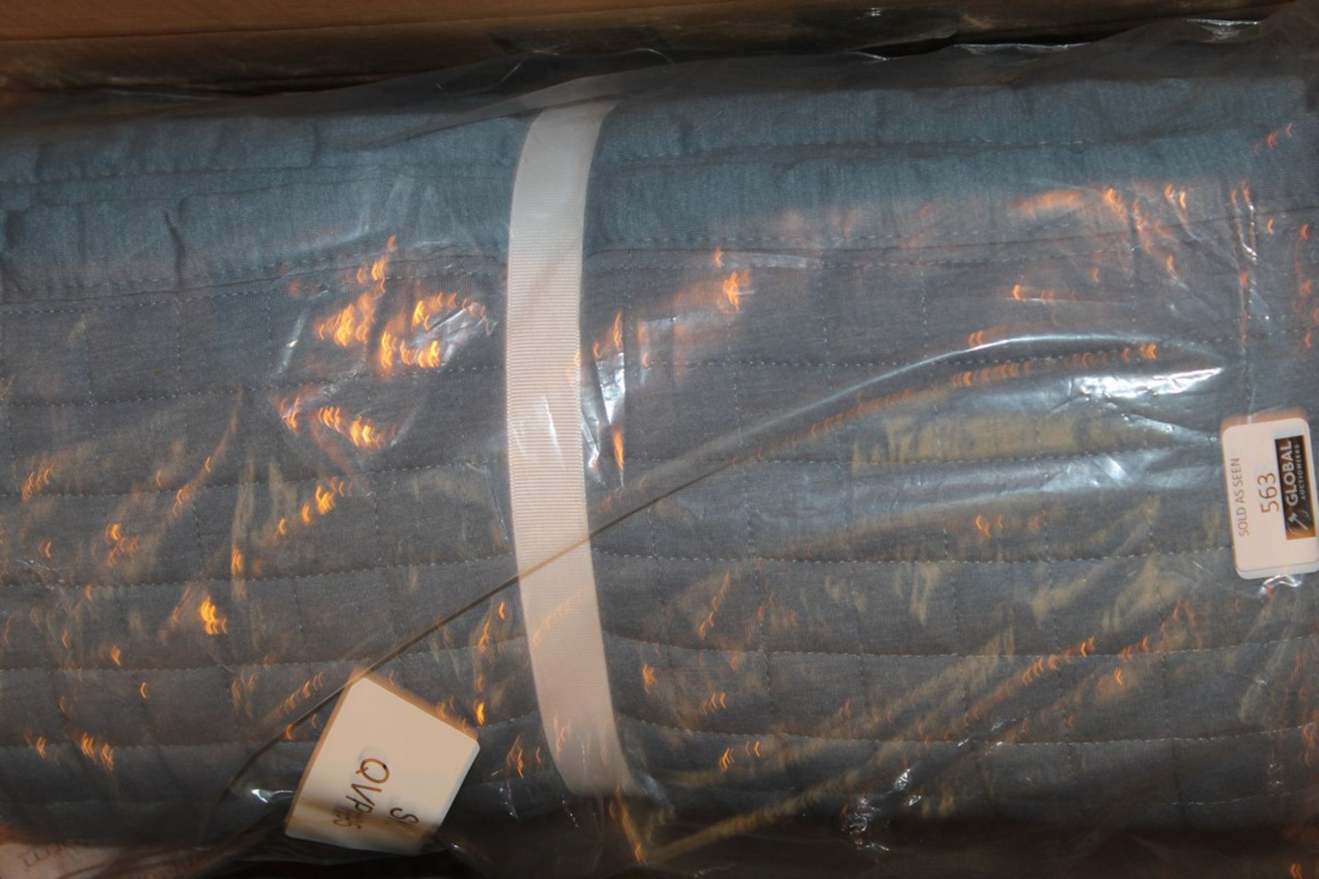 Belldorm Crompton Cobal Blue Throw RRP £50 (Pictures Are For Illustration Puposes Only) (