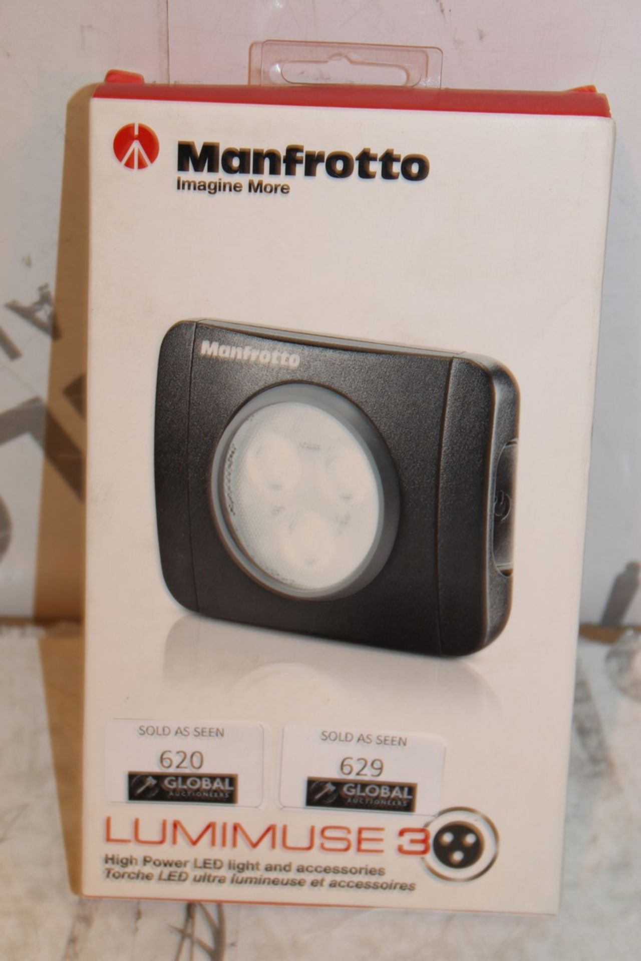 Boxed Manfrotto Luminuse 3 Action Light RRP £80 (Untested Customer Returns)(Pictures Are For