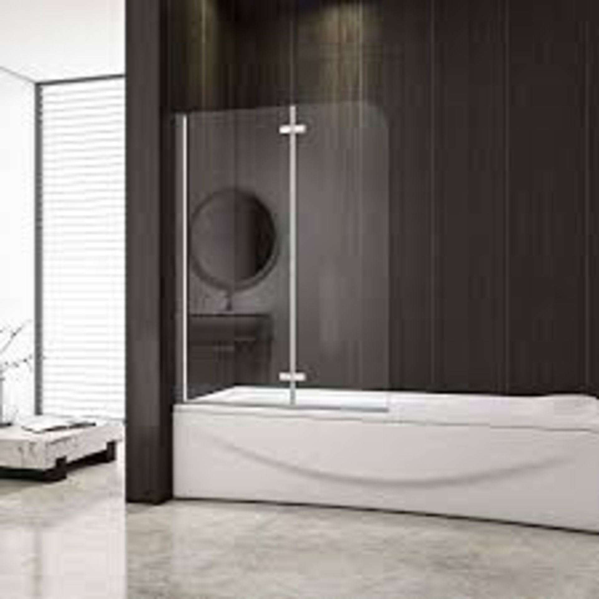 Boxed Bath Tub Screen 1000 x 1400mm RRP £85 (Pictures Are For Illustration Purposes Only) (