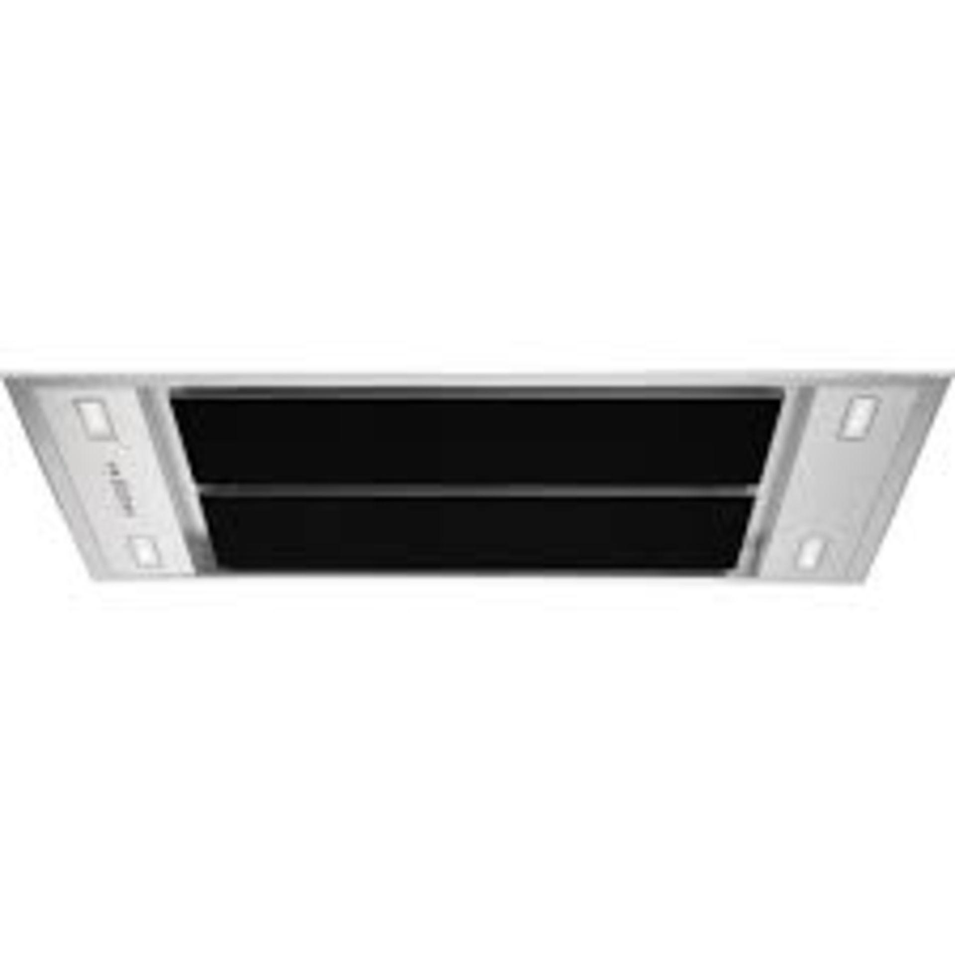 Boxed UBADCH110BK Black Ceiling Cooker Hood RRP £600 (Pictures Are For Illustration Purposes Only)(