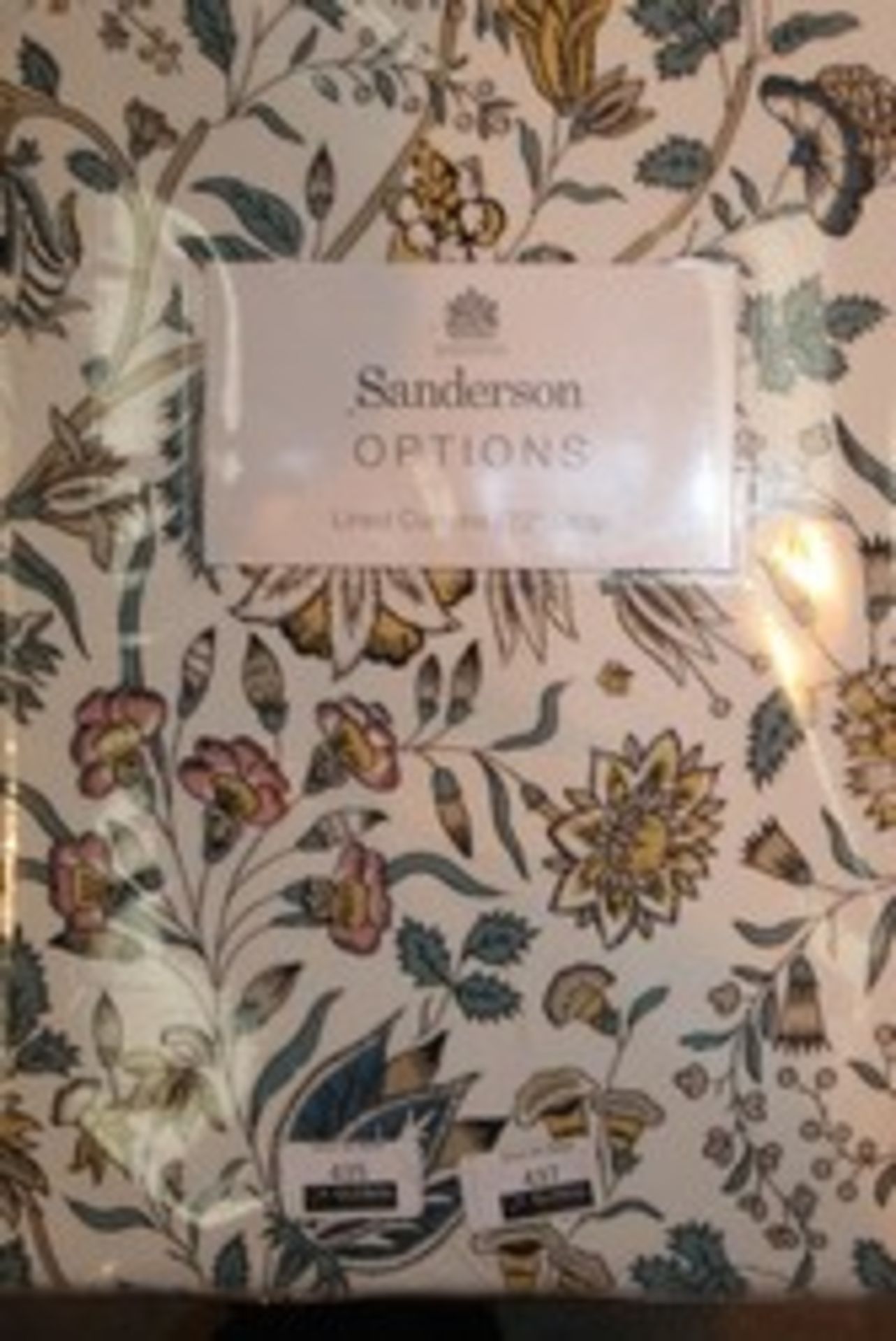 Pair 72" Sanderson Options Lined Curtains RRP £50 (12550) (Appraisals Are Available Upon Request) (