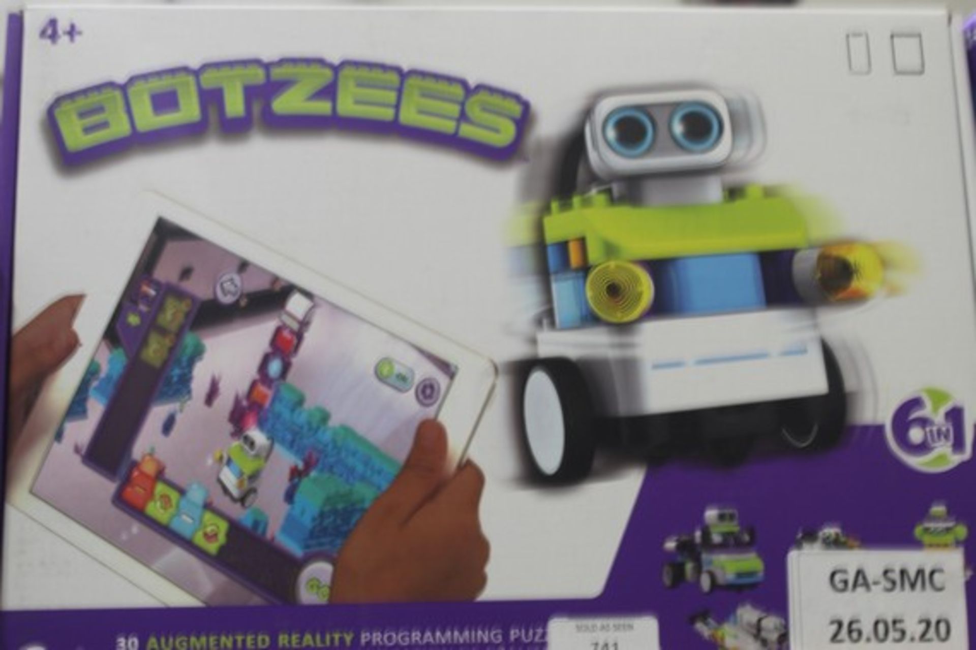 Boxed Botzees Augmented Reality Programmable Robot