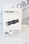 Boxed Video Mic ME-L Rode Directional Microphone F
