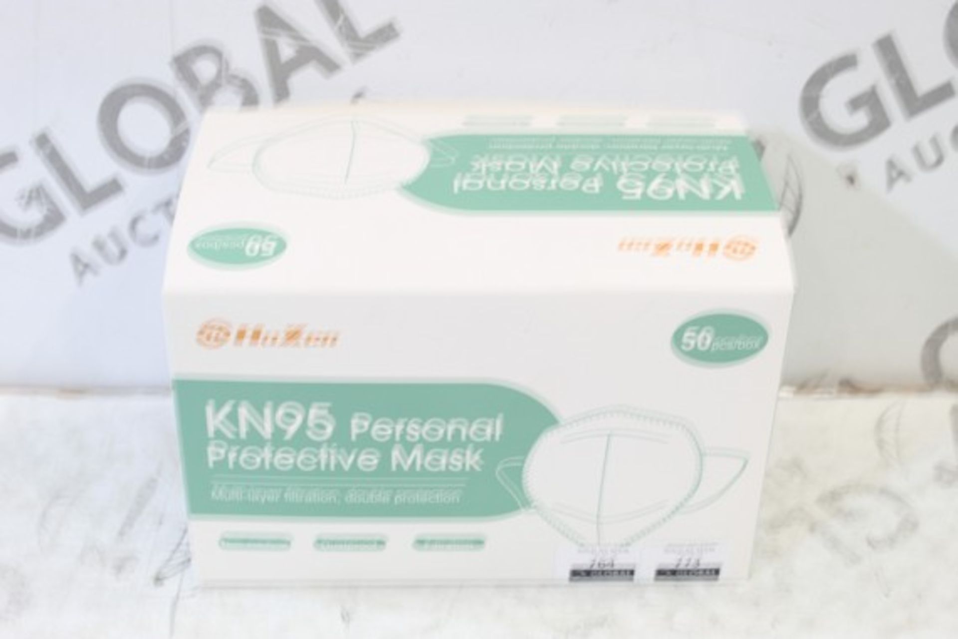 Box To Contain 50 Brand New Hoxen KN95 Personal Ce