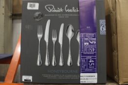 Boxed Robert Welch 45 Piece 6 Place Cutlery Set Ho