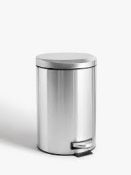 12 Litre John Lewis Pedal Bins RRP £20 EACH (86632