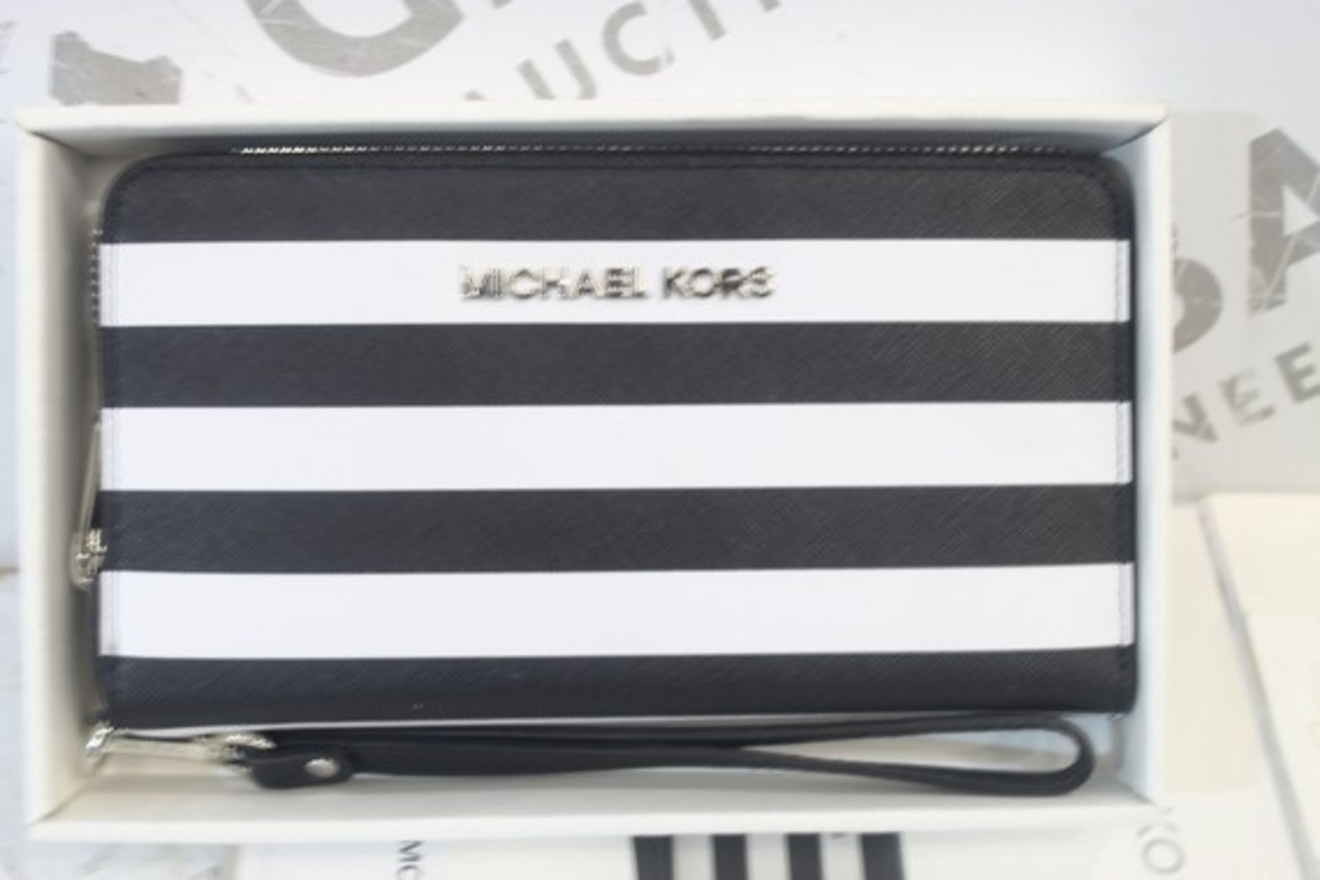 Boxed Michael Kors Large Multi Function Black and